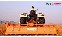 Introducing Garud Plus Rotavator - The Next Genrotavator Tillage Garud - Video