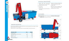 Urbinati - Model IM2800 -IM1800 - Manual Potting Machine - Brochure