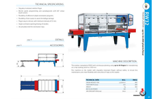 Urbinati - Model RW 32 - Automatic Transplanting Machine - Brochure