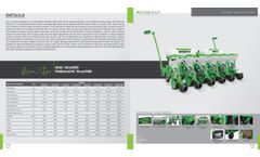 Agrolead - Model Liva - Disc Shared Pneumatic Planter  -Brochure