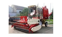 Soybean Combine Harvester