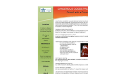 Dangerous Goods Packaging Services Brochrue