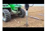 Laying Feet 70x70mm Propeller Screw -Video