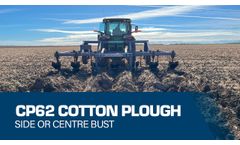CP62 Cotton Plough | Agrowplow Cotton Range - Video