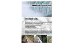 Fattori - Prefabricated Concrete Irrigation Channels - Brochure