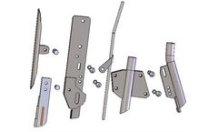 Model MO-C2-TL - Full Assembly for Tine Leg with In-line Dual Shoot
