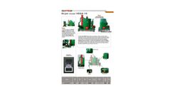 Giampi - Model VEGA 15 - Dryer for Drying Nut - Datasheet