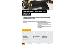KerFab - Model LS Series - 4 in 1 Backhoe Bucket Brochure