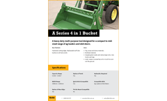 KerFab - Model A Series - 4 in 1 Bucket Brochure