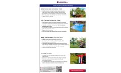 Tree Shaker Harvester with tarpaulin G-004