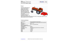 Mower Shredder TOSIA - Brochure