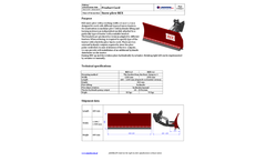 Snow Plow REX - Brochure