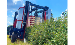 Jagoda JPS - Model 300 - Over-the-Row Trailed Blueberry Harvester