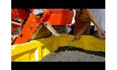 Tractor Trolley of Berry Harvester JAGODA JPS - Video