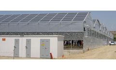 ININSA - Model P-9FV - Photovoltaic Multi-Span Greenhouse with Combined Roof