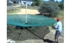 OliNet olive harvesting net catcher Video