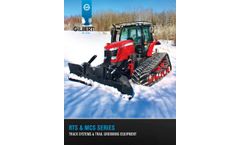 Gilbert - Model MCS Series - Snow Groomer - Brochure