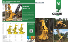 Gilbert - Excavator-Mounted Felling Heads - Brochure