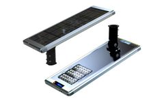 EShine - Model ELS-80 - 80w All In One Solar Street LED Light