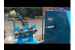 High speed concentric triple layer mica taping machine - Video