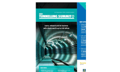 NCE Tunnelling Summit 2014 - Brochure