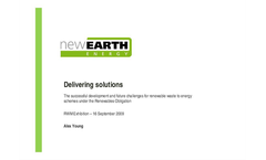 Successful application and challenges of the renewable obligation Presentations Brochure (PDF 1.68 MB)