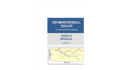 Mann-Kendall - Toolkit Software Brochure