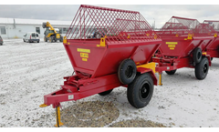 Lidselmash - Model L-415 - Sand Spreader Trailer
