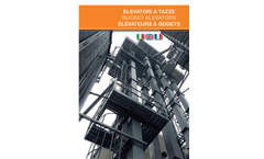 Silesfor - Buckets Elevator  - Brochure