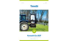 Toselli - Model Kompakt EVO B2P - Mounted Sprayer - Brochure