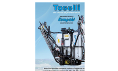Toselli - Model Jack - Mounted Sprayer - Brochure