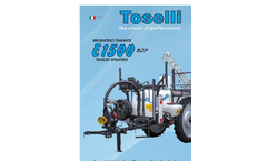 Toselli - Model Kompakt Mini GTS - Mounted Sprayer - Brochure