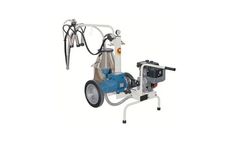 Tecnosac - Model TME MS Series - Two Engines Trolley Milking Machines