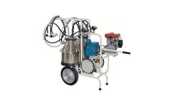 Tecnosac - Model TD MS Series - Two Engines Trolley Milking Machines