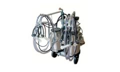 Tecnosac - Model TD 350 Oil - Special Trolley Milking Machine
