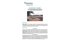 Monera - Model MICROCAT ANSRL - Odor Control /Sludge Reduction Bioformula for Sludge Processing and Dewatering - Brochure