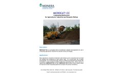 Monera - Model MICROCAT CC - Composting Bioformula for Agricultural, Industrial and Domestic Refuse - Brochure