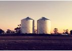 HE Silos - Model 1000T - Flat Bottom Grain Silos