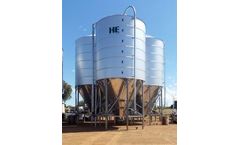 HE Silos - Model 100CM - 60 Degree Cone Grain Silos