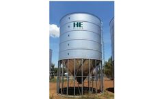 HE Silos - Model 80 CM - Corrosion-Protected Superphosphate Fertiliser Silos