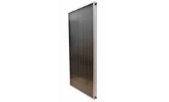 DNsolar - Black Chrome Flat Plate Collector