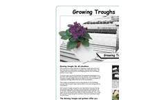 Growing Troughs for Gutter System - Datasheet