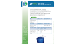 Ezi-Action - Model 200/55 - Drum Pump - Brochure