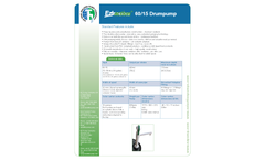 Ezi-Action - Model 60/15 - Drum Pump - Brochure