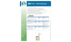 Ezi-Action - Model 25/5 - Drum Pump Brochure
