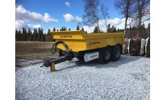 Chieftain - Model SB12 - Square Body Range Dump Trailer