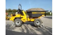 Chieftain Barford 10 Ton Swivel Rail Dumper Conversion. - Video