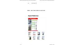 Teco - Moduler Square Paddy Grain Dryer - Brochure