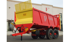 Vaschieri - Model L70-2P - 2-Axle Rear Manure Spreader