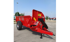 Vaschieri - Model L70 - Front Single Axle Manure Spreade
